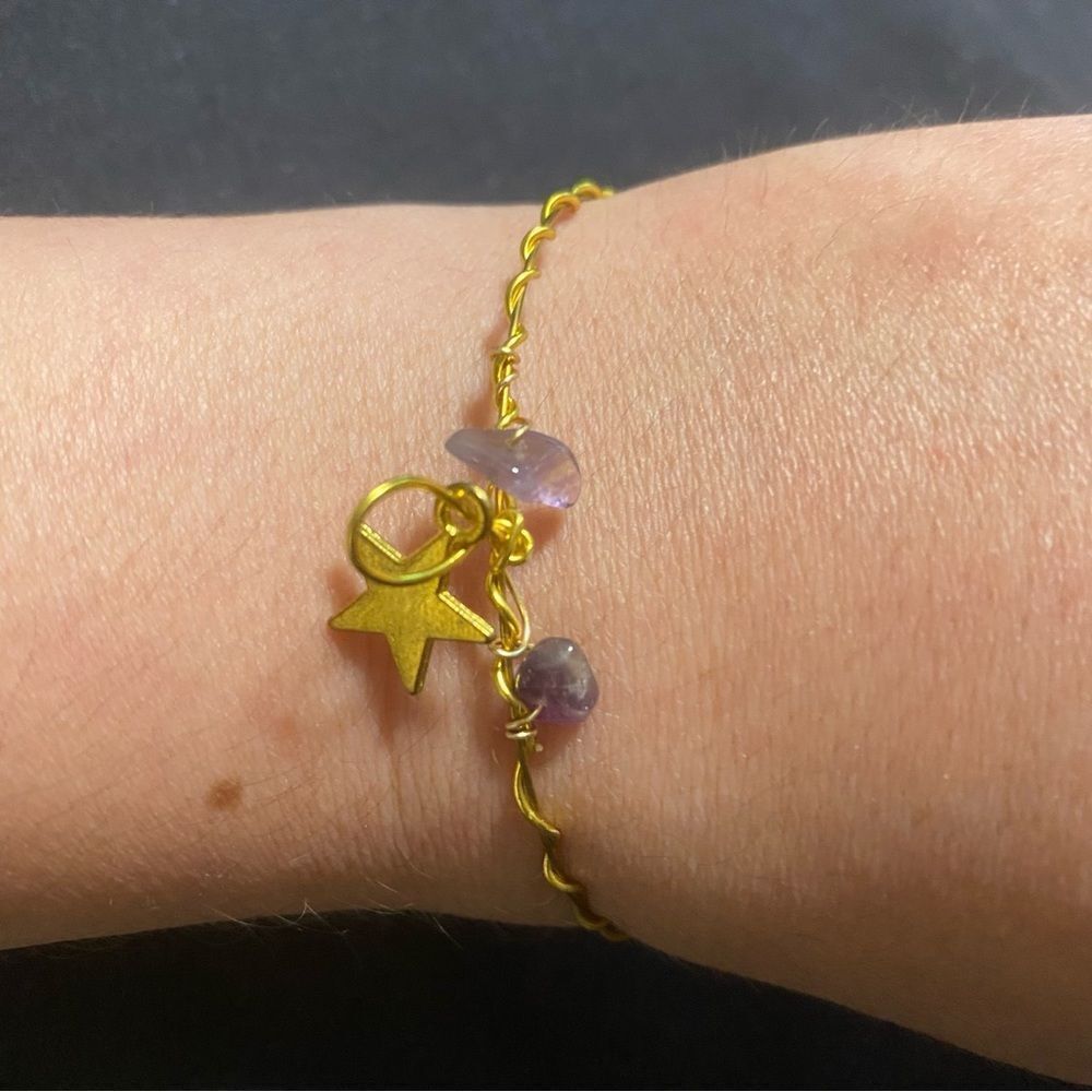 gemstone bracelets pack of 5 - Picture 3 of 10